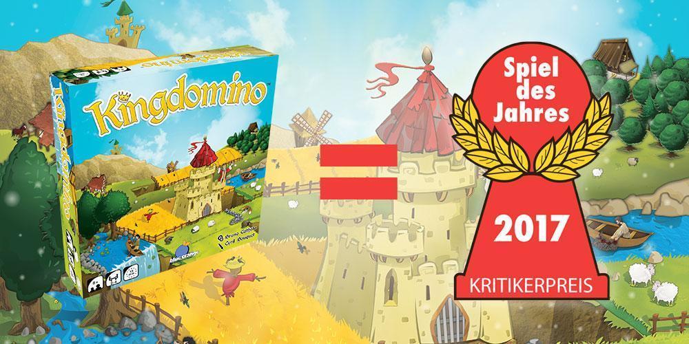 Kingdomino vainqueur du Spiel des Jahres 2017