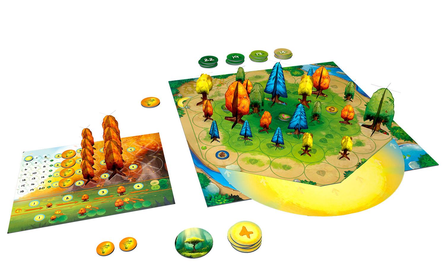 BLUE ORANGE Games Photosynthesis Strategy Board Game 