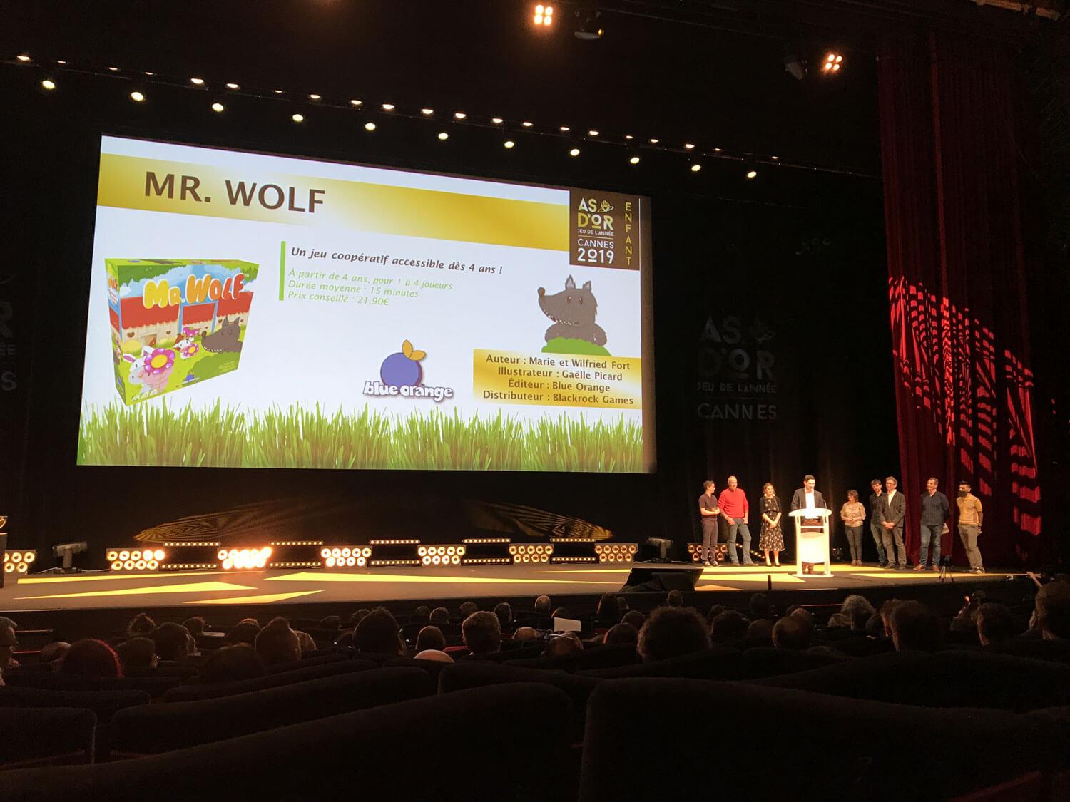 Mr Wolf remporte l'As d'Or
