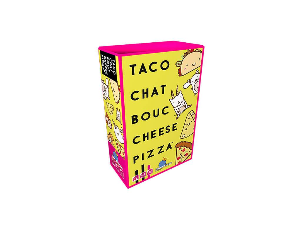 Taco Chat Bouc Cheese Pizza 3D Box