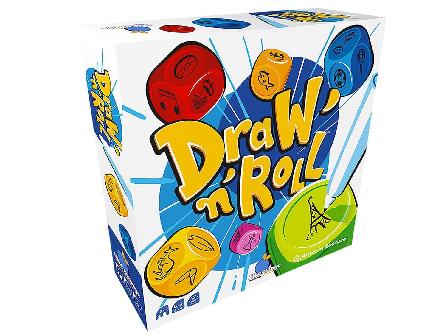 Drawing Games for Kids : Roll the Dice Drawing Game - How to Draw