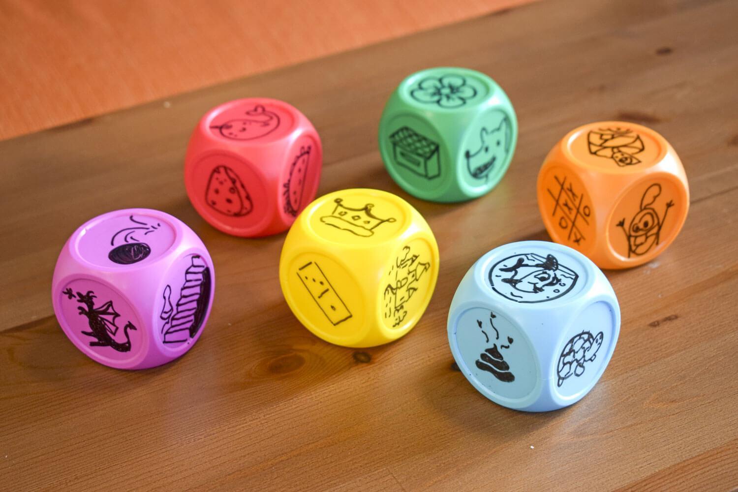 Draw'n'Roll dice