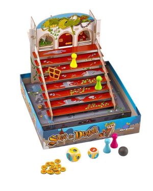 Blue Orange Pengo Jump - Gioco Da Tavolo Cooperativo Per Bambini E Famiglie (Età 6+, 1-4 Giocatori, 10 Minuti)