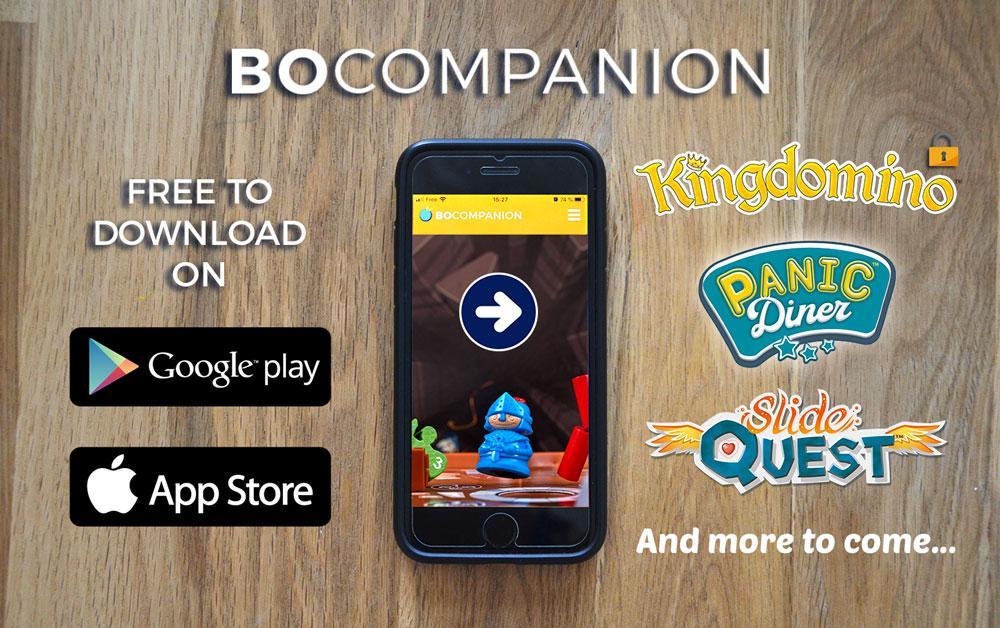 BO Companion app on stores
