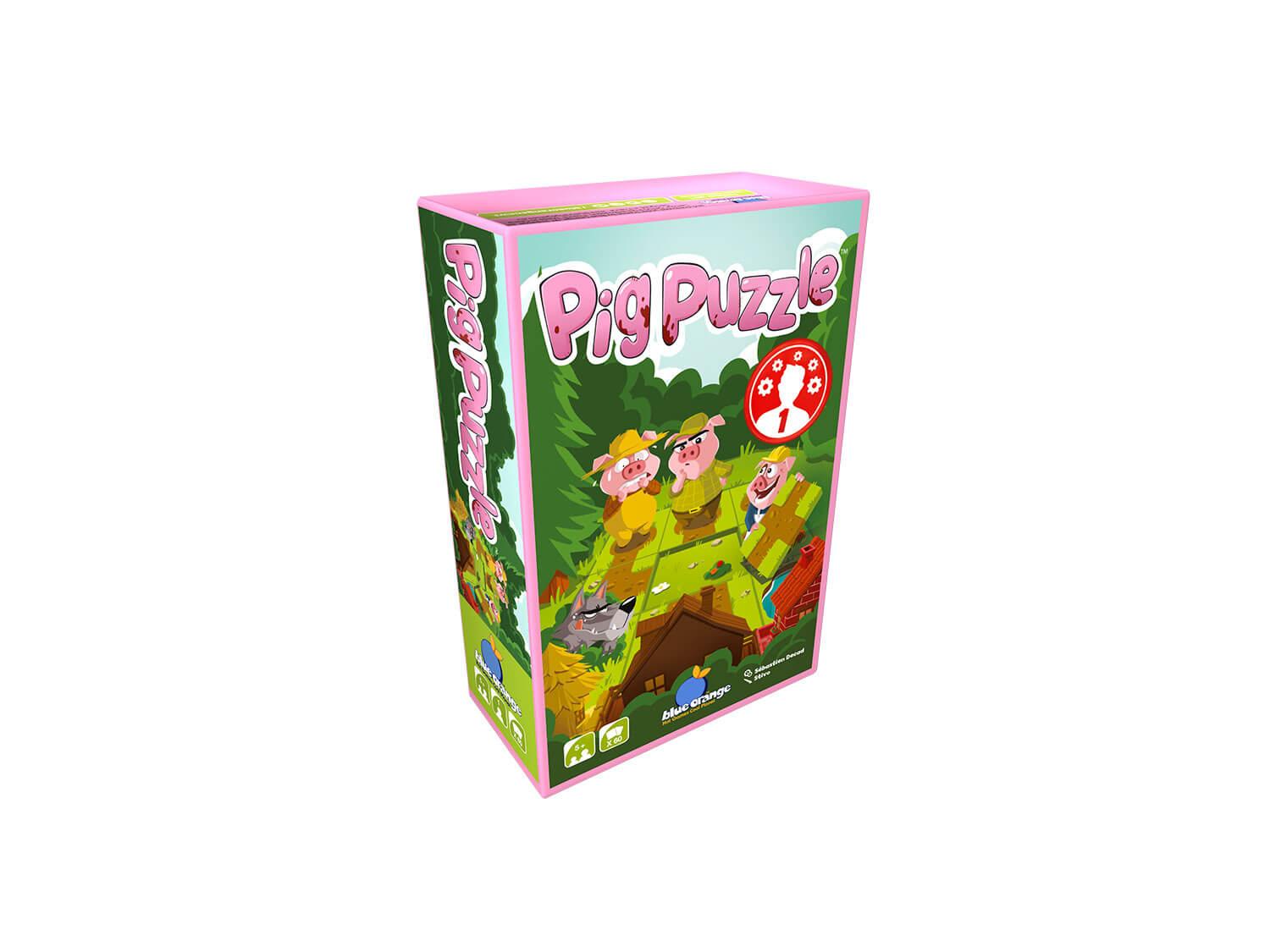 Pig Puzzle 3D Box